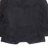 EKINO Mens Blazer Jacket Black Cashmere L