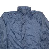 DICKIES Mens Rain Jacket Blue Hooded M