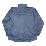 DICKIES Mens Rain Jacket Blue Hooded M