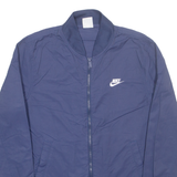 NIKE Mens Bomber Jacket Blue S