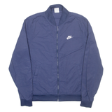 NIKE Mens Bomber Jacket Blue S