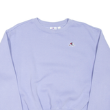 CHAMPION Womens Sweatshirt Purple S