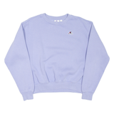 CHAMPION Womens Sweatshirt Purple S