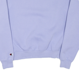 CHAMPION Womens Sweatshirt Purple S