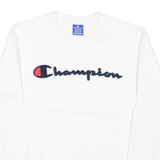 CHAMPION Mens Sweatshirt White M