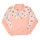 PLAYCREW Exotic Dream Womens Sweatshirt Pink 1/4 Zip M
