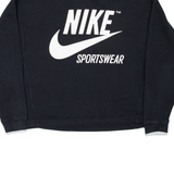 NIKE Cropped Womens Sweatshirt Black S