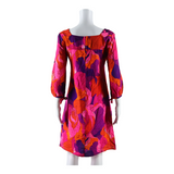 HAWAIIAN SURF Womens Shift Dress Pink Floral Knee Length S