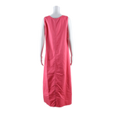 EXPRESSIONS Womens Shift Dress Pink Sleeveless Long L