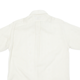 BRITISH SHOPPING Mens Plain Shirt Beige M