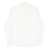 JOOP Slim Fit Mens Plain Shirt Cream Long Sleeve M