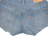 LEVI'S 501 Womens Denim Shorts Blue S W28