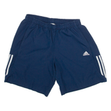 ADIDAS Mesh Lined Mens Swimming Shorts Blue L W30