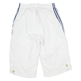 ADIDAS Mesh Lined Mens Swimming Shorts White M W30
