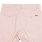 LEVI'S Womens Chino Shorts Pink M W31