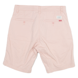 LEVI'S Womens Chino Shorts Pink M W31