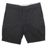 DICKIES Mens Workwear Shorts Black Relaxed 2XL W42