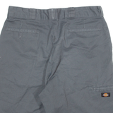 DICKIES Mens Workwear Shorts Grey Loose L W36