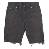 DICKIES Womens Pedal Pushers Shorts Grey M W32