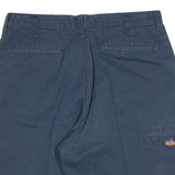 DICKIES Mens Workwear Shorts Blue M W34
