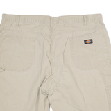 DICKIES Mens Cargo Shorts Beige Relaxed 2XL W40