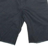 DICKIES Mens Pedal Pushers Shorts Black Slim M W34