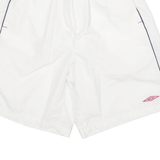 REEBOK Mesh Lined Mens Swimming Shorts White XL W28