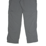 COLUMBIA Outdoor Womens Trousers Grey Regular Straight W34 L32