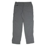 COLUMBIA Outdoor Womens Trousers Grey Regular Straight W34 L32