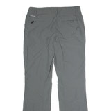 COLUMBIA Outdoor Womens Trousers Grey Regular Straight W32 L33