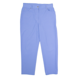 Womens Trousers Blue Regular Straight W34 L27