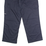 HELLY HANSEN Workwear Cargo Mens Trousers Blue Regular Straight W40 L27