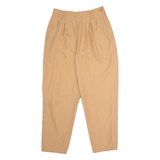 TOGETHER Pleated Womens Trousers Orange Regular Tapered W28 L26
