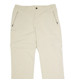 JAMES & NICHOLSON Outdoor Mens Trousers Beige Regular Straight W36 L34
