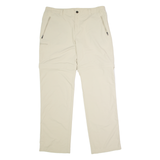 JAMES & NICHOLSON Outdoor Mens Trousers Beige Regular Straight W36 L34