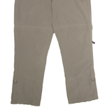 THE NORTH FACE Outdoor Womens Trousers Brown Regular Straight W32 L28