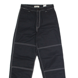 DICKIES Workwear Womens Trousers Black Regular Straight W27 L28