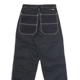 DICKIES Workwear Womens Trousers Black Regular Straight W27 L28