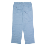 MCGREGOR Pleated Mens Trousers Blue Regular Straight W36 L30