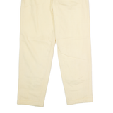 INTERNATIONAL SPOTLIGHT CLOTHING Pleated Womens Trousers Yellow Straight 90s Wool W28 L30