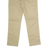 DICKIES Mens Twill Trousers Beige Regular Straight W34 L32