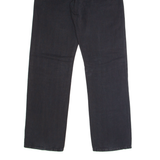 BOSS Montana Mens Canvas Trousers Black Regular Straight W32 L32