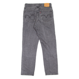 LEVI'S 501 BIG E Jeans Womens Grey Regular Straight W26 L26