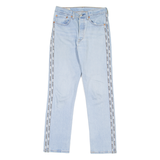 LEVI'S 501 Jeans Spell-Out Premium Womens Blue Regular Straight W26 L28