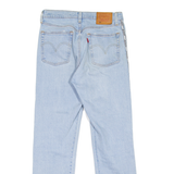 LEVI'S 501 Jeans Spell-Out Premium Womens Blue Regular Straight W26 L28