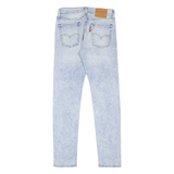 LEVI'S 510 BIG E Jeans Mens Blue Slim Skinny Stone Wash W29 L32