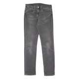 LEVI'S 511 Jeans Mens Grey Slim Straight W31 L34