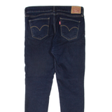 LEVI'S 711 BIG E Womens Jeans Blue Slim Skinny W28 L28