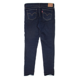 LEVI'S 711 BIG E Womens Jeans Blue Slim Skinny W28 L28