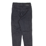 LEVI'S Mile High Premium Womens Jeans Black Slim Skinny W25 L27
